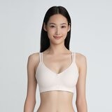 Puma 女運動內衣兩件組 黑 & 粉紅