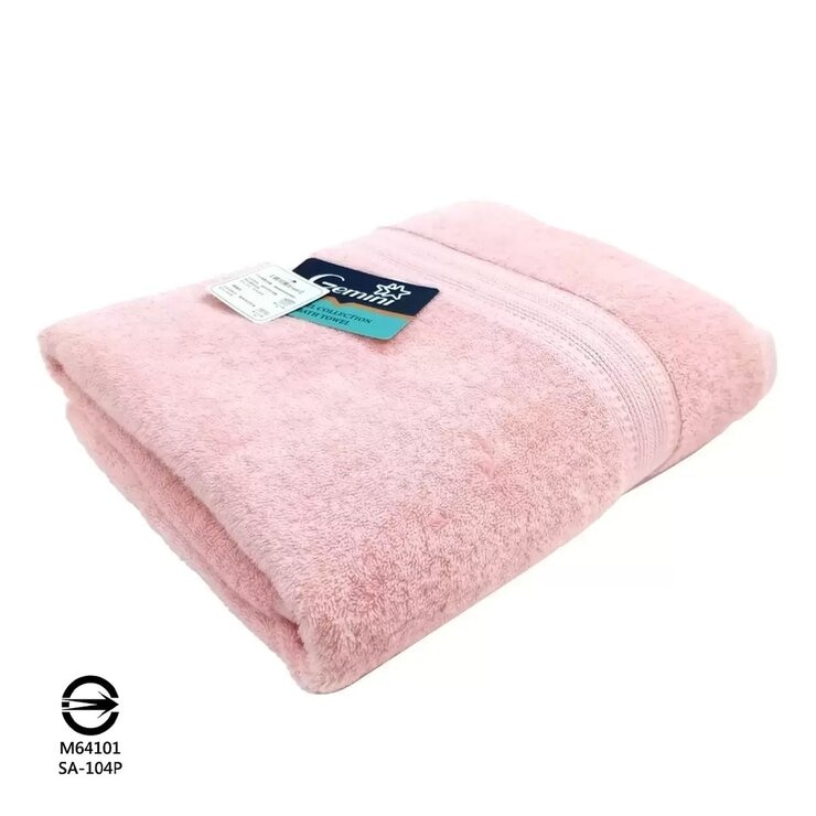 Gemini 飯店浴巾 80公分 X 148公分 粉