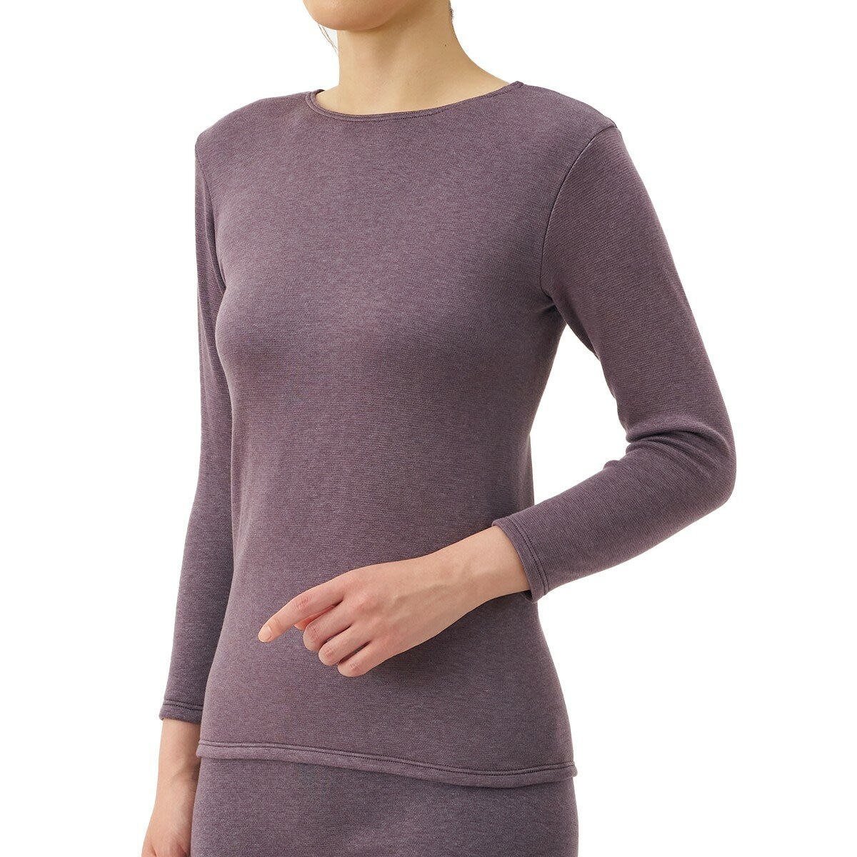 AS 神極衣 女長袖刷毛保暖內衣