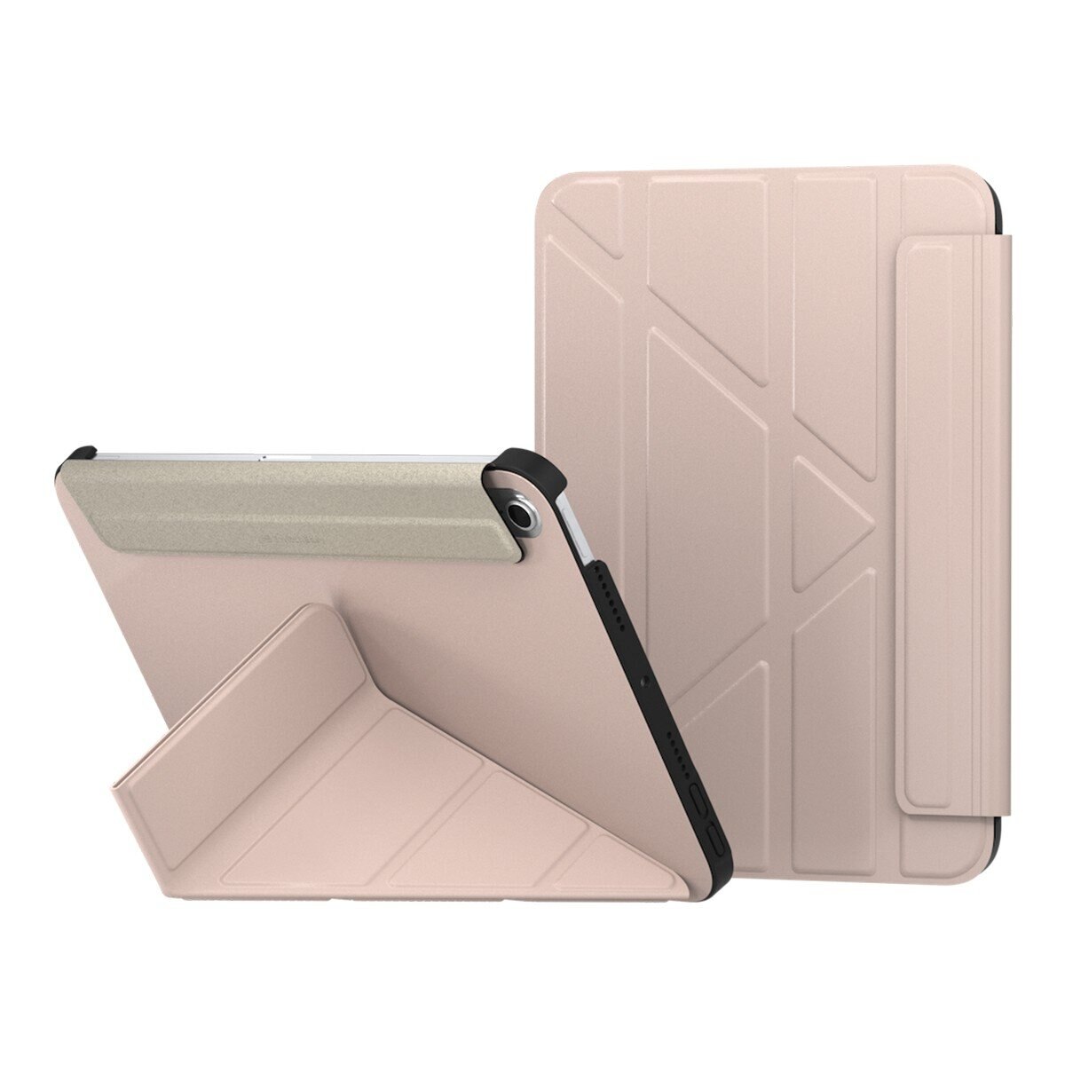 SwitchEasy Origami 全方位多角度支架保護套 適用於 iPad mini 7 2024 / A17 Pro / mini 6 2021 砂粉