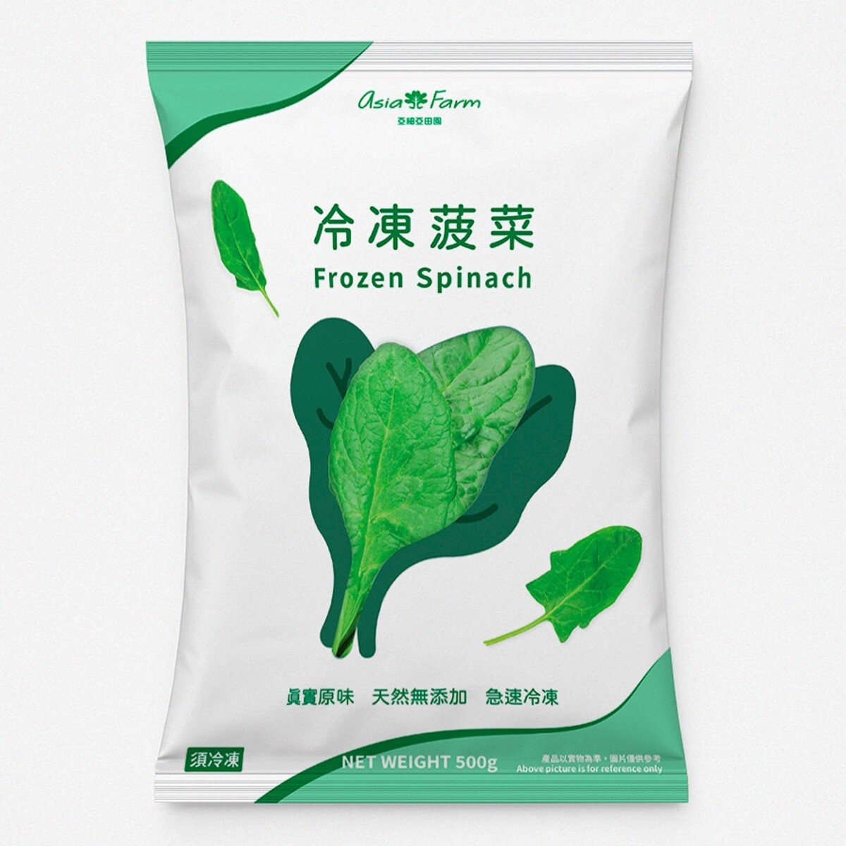 亞細亞田園 冷凍菠菜 500公克 X 6包