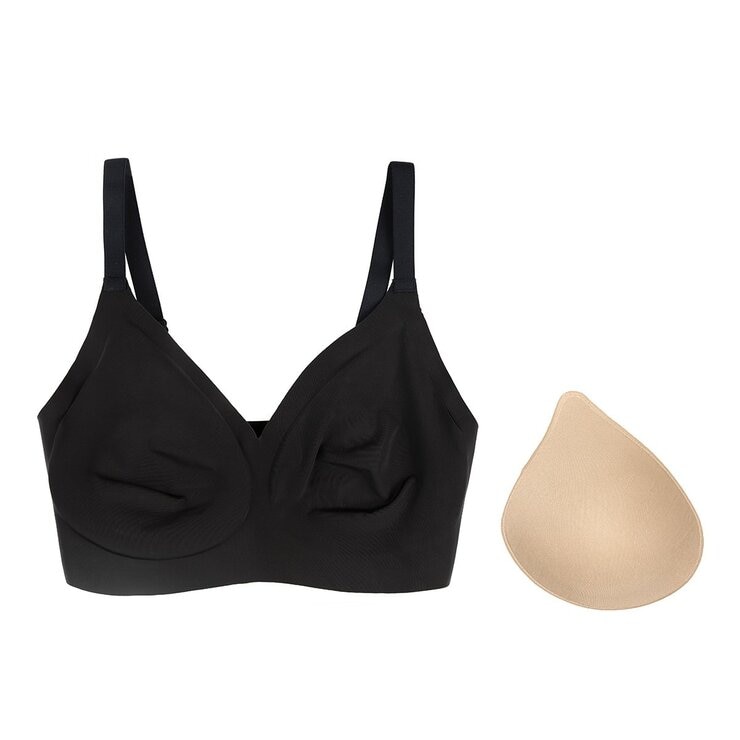 sloggi 女無鋼圈內衣兩入 黑膚組合