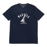 Nautica 男短袖上衣 深藍