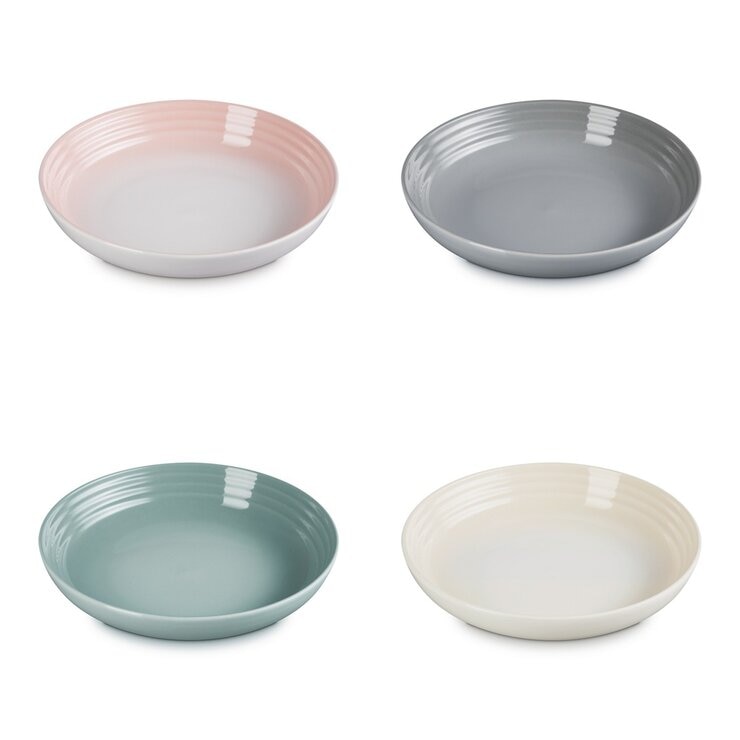 Le Creuset 義大利麵盤 悠然恬靜系列 X 4件組