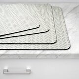 Creative Home 多用途吸水止滑墊 四入組 38公分 X 50公分 2入 + 50公分 X 76公分 2入 綠