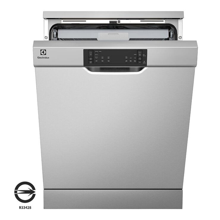 伊萊克斯 60公分 極淨呵護300 安心乾系列 15人份 自動開門 獨立式洗碗機