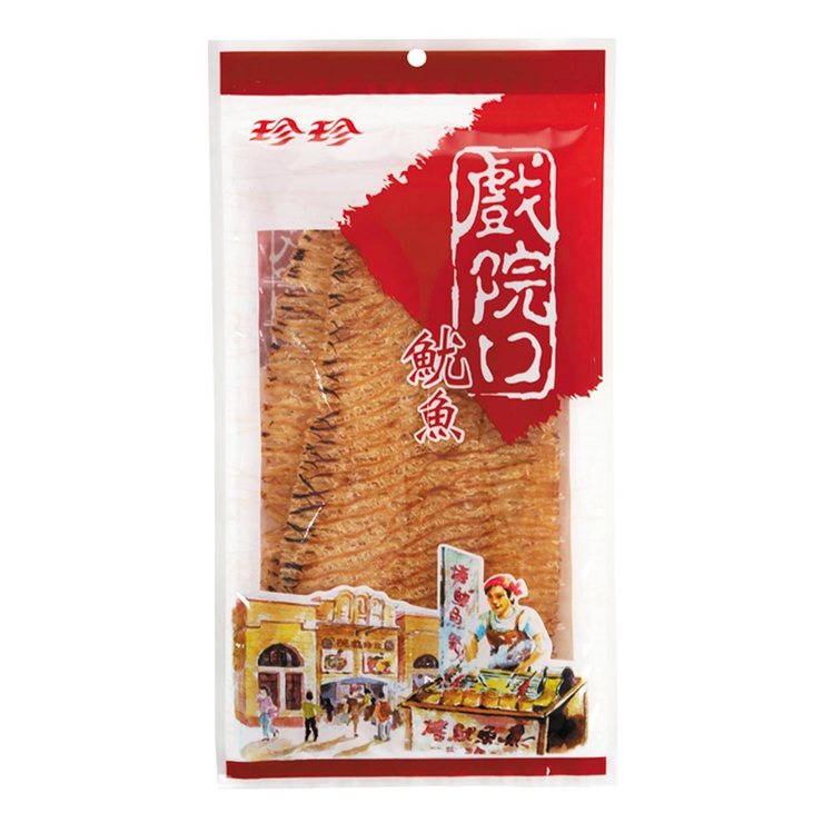 珍珍 戲院口魷魚片 80公克 X 5入
