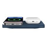 Belkin BoostCharge Pro Magsafe 2合1 無線充電板 15W (無旅充) 藍色