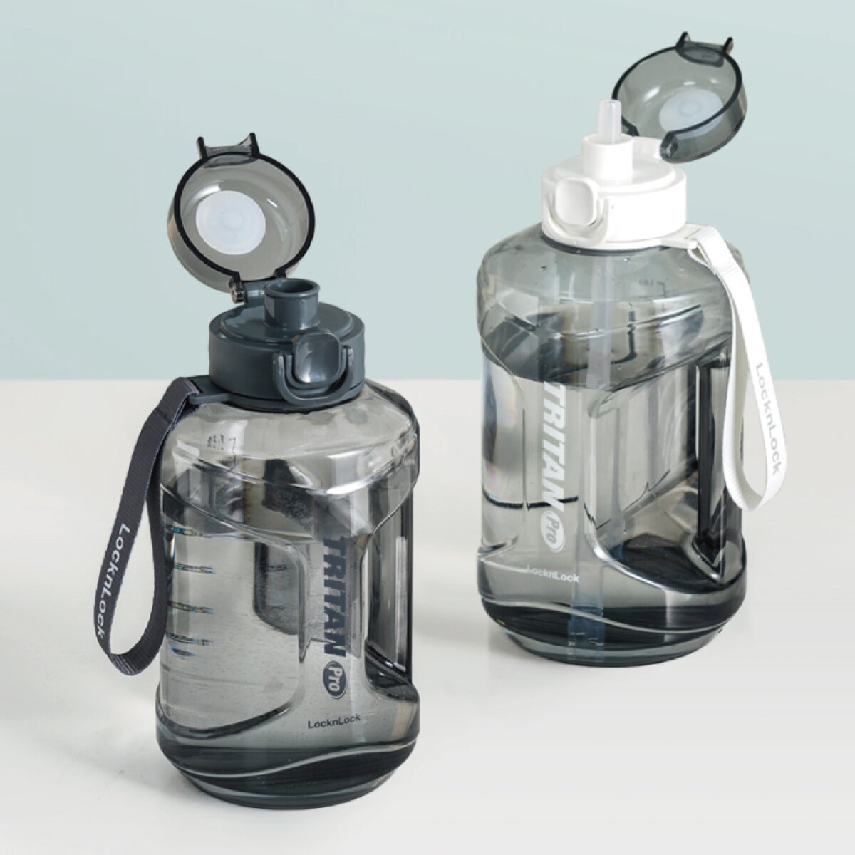 樂扣樂扣 Tritan 大容量彈蓋提帶冷水壺 2.2公升