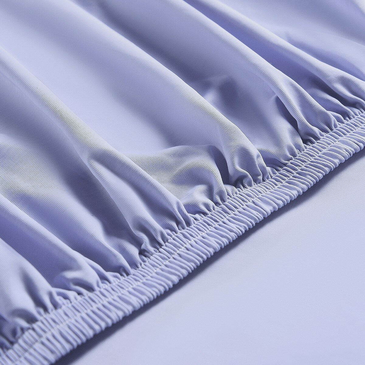 Don Home 涼感素色單人床包枕套 3件組 110公分 X 190公分 柔紫