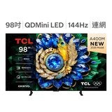 TCL 98吋 A400M 高階QD-Mini LED量子智能連網液晶顯示器 不含視訊盒 98A400M TCL 98吋 A400M 高階QD-Mini LED量子智能連網液晶顯示器 不含視訊盒 98A400M