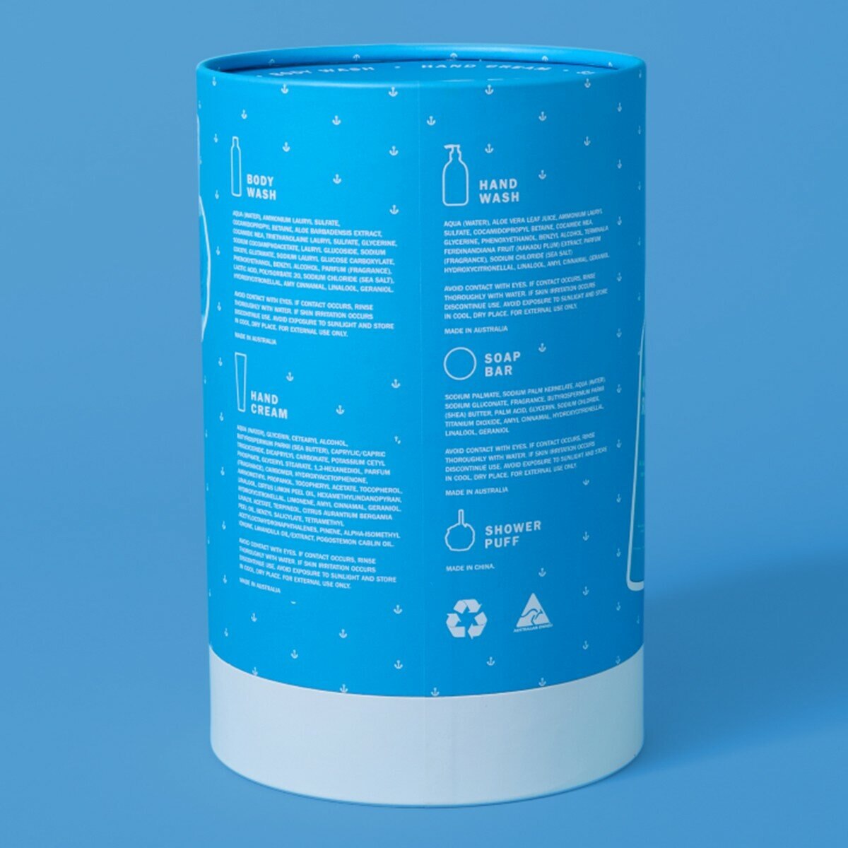 NUDY RUDY 澳洲香皂沐浴保養 5 件組