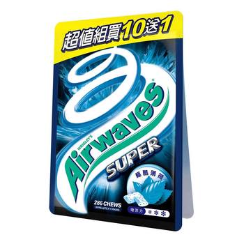 Airwaves 極酷嗆涼無糖口香糖 400公克 Airwaves 極酷嗆涼無糖口香糖 400公克