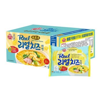 韓國不倒翁超濃厚起司風味拉麵 135公克 X 8入 韓國不倒翁超濃厚起司風味拉麵 135公克 X 8入