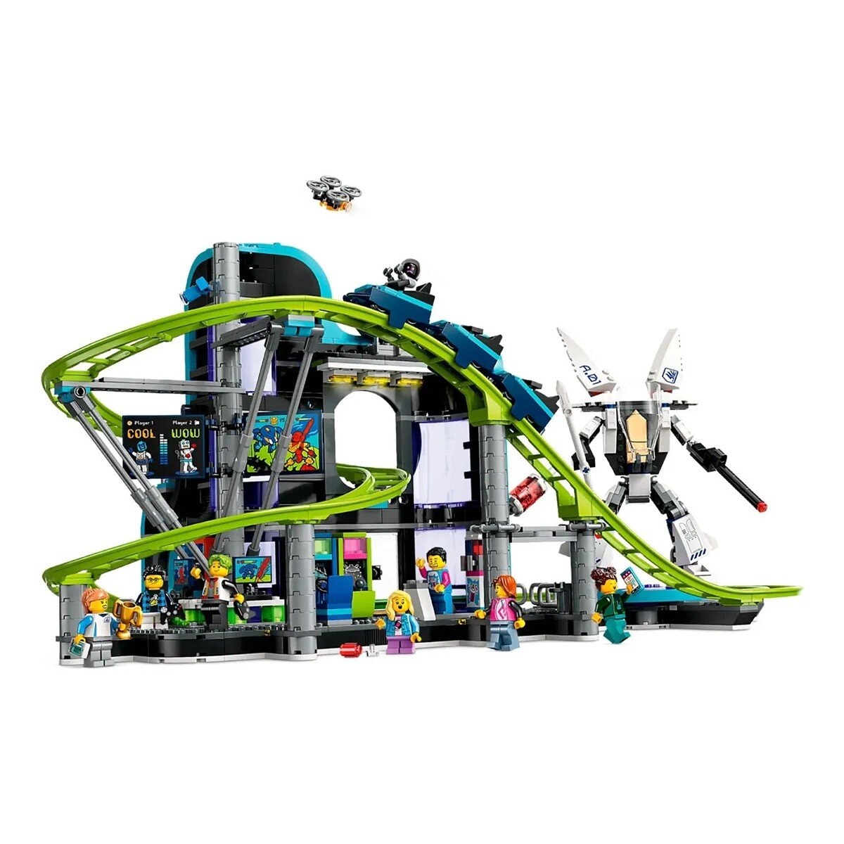 LEGO 城市系列 機器人世界雲霄飛車樂園 60421 / 8歲以上