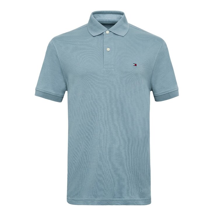 Tommy Hilfiger 男短袖Polo衫 淺藍 Tommy Hilfiger 男短袖Polo衫 淺藍