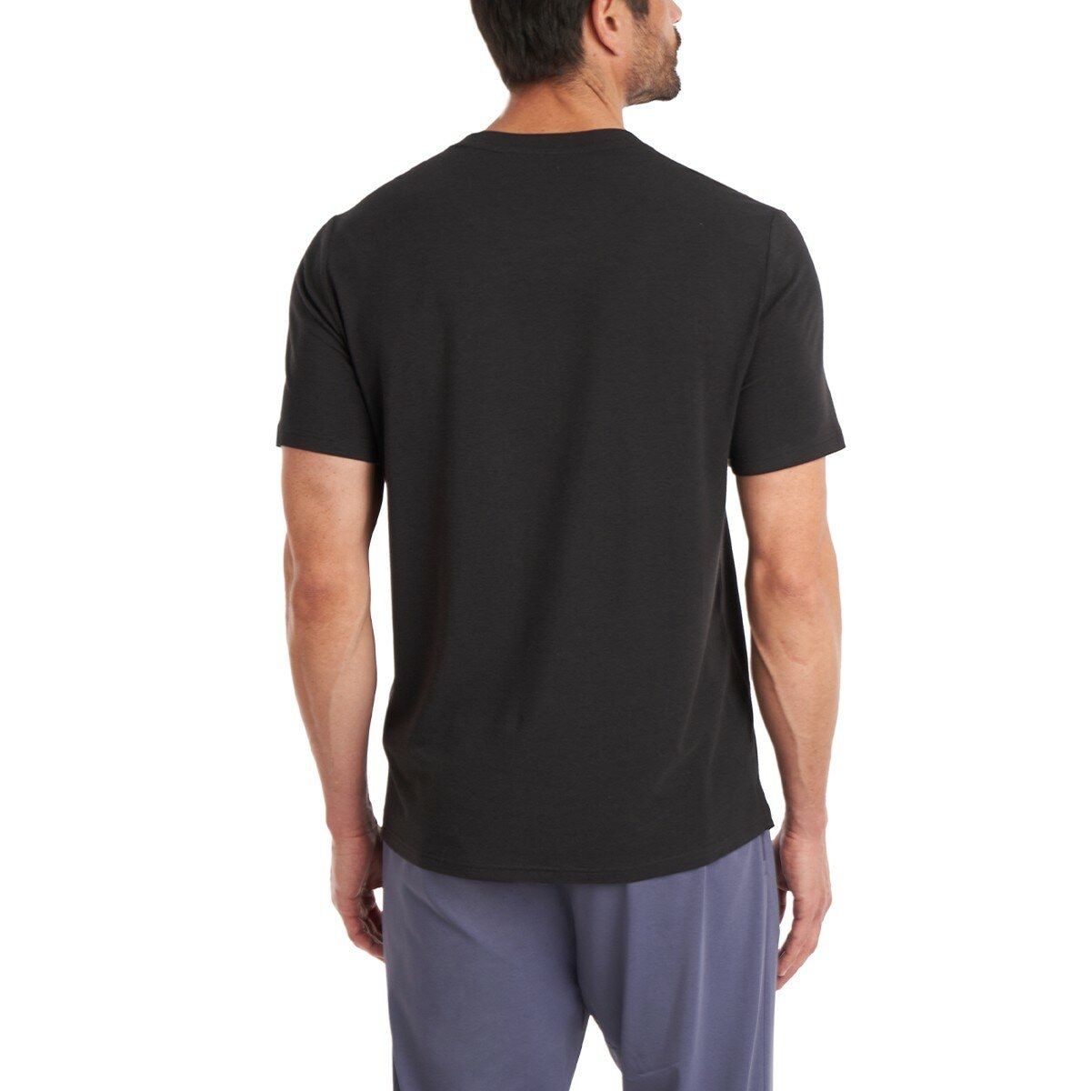 RVCA 男Logo短袖運動上衣 黑 RVCA 男Logo短袖運動上衣 黑