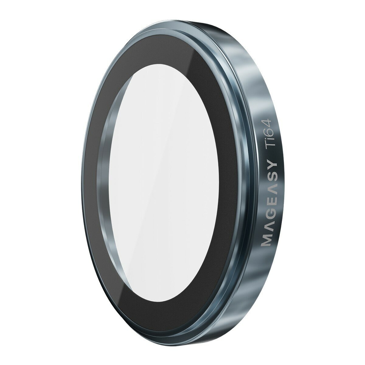 MAGEASY MagStand 360 M 磁吸旋轉支架防摔手機殼 iPhone 17 Pro Max(透明) + 鏡頭保護貼Lenz 鈦合金(迷霧鈦) + Vetro 9H 鋼化玻璃保護膜