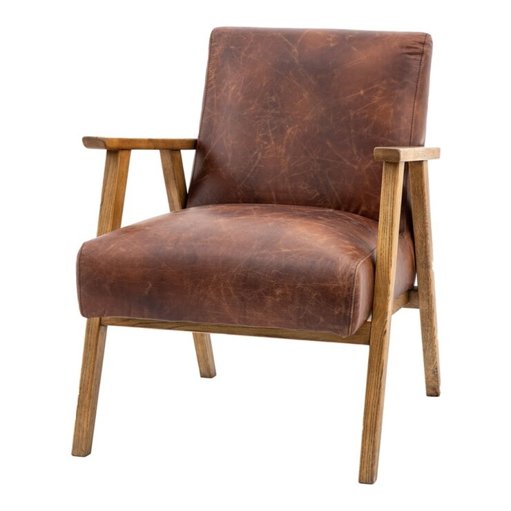 Gallery Neyland 牛皮單人椅