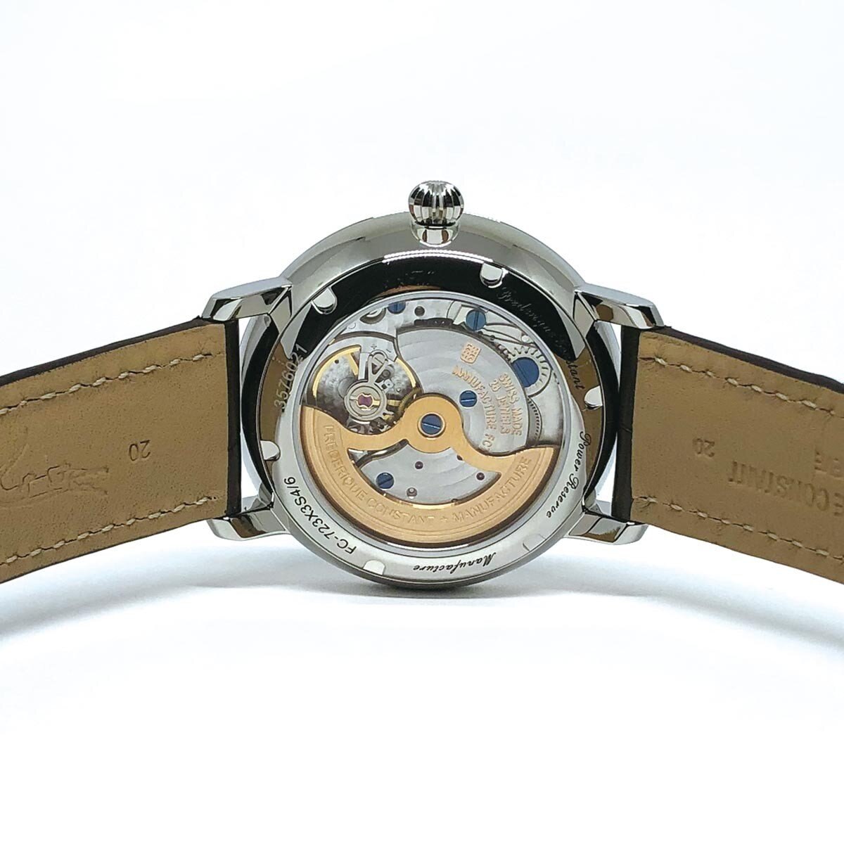 Frederique Constant Slimline Power Reserve Manufacture系列 男錶 FC-723NR3S6