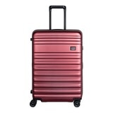 Crown 26吋 + 29吋防盜拉鍊行李箱組 暗紅