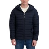 Calvin Klein 男收納式填充外套