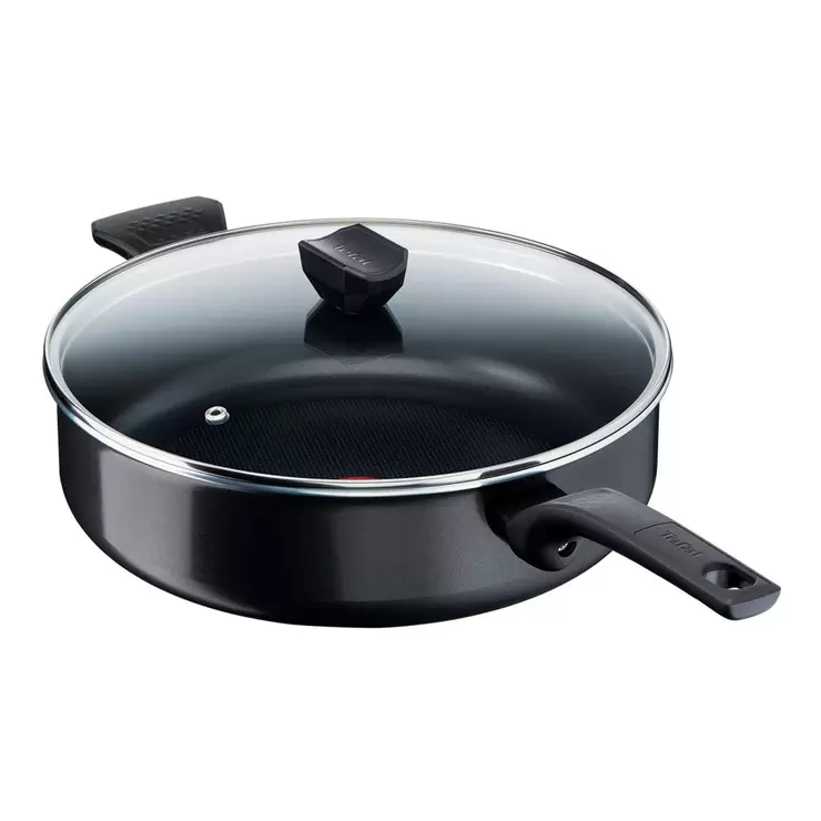 Tefal 法國特福 水星系列 不沾深煎鍋28公分含蓋