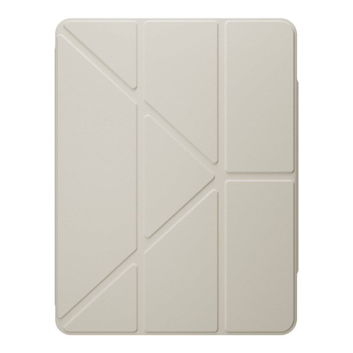 MAGEASY Facet bracket universal pelindung belakang transparan untuk iPad Air 13 inci 2024 M3 / M2 2025, putih bintang