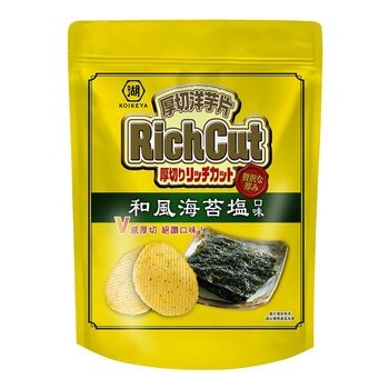 湖池屋 和風海苔鹽厚切洋芋片 550公克 湖池屋 和風海苔鹽厚切洋芋片 550公克