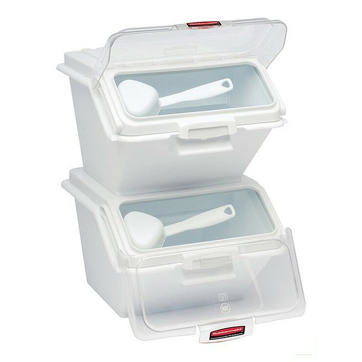 Rubbermaid Commercial Products 桌上型雜糧儲物桶含勺子 (容量約6公斤)