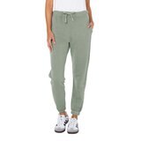 Well Worn 女純棉休閒束口長褲 綠 M