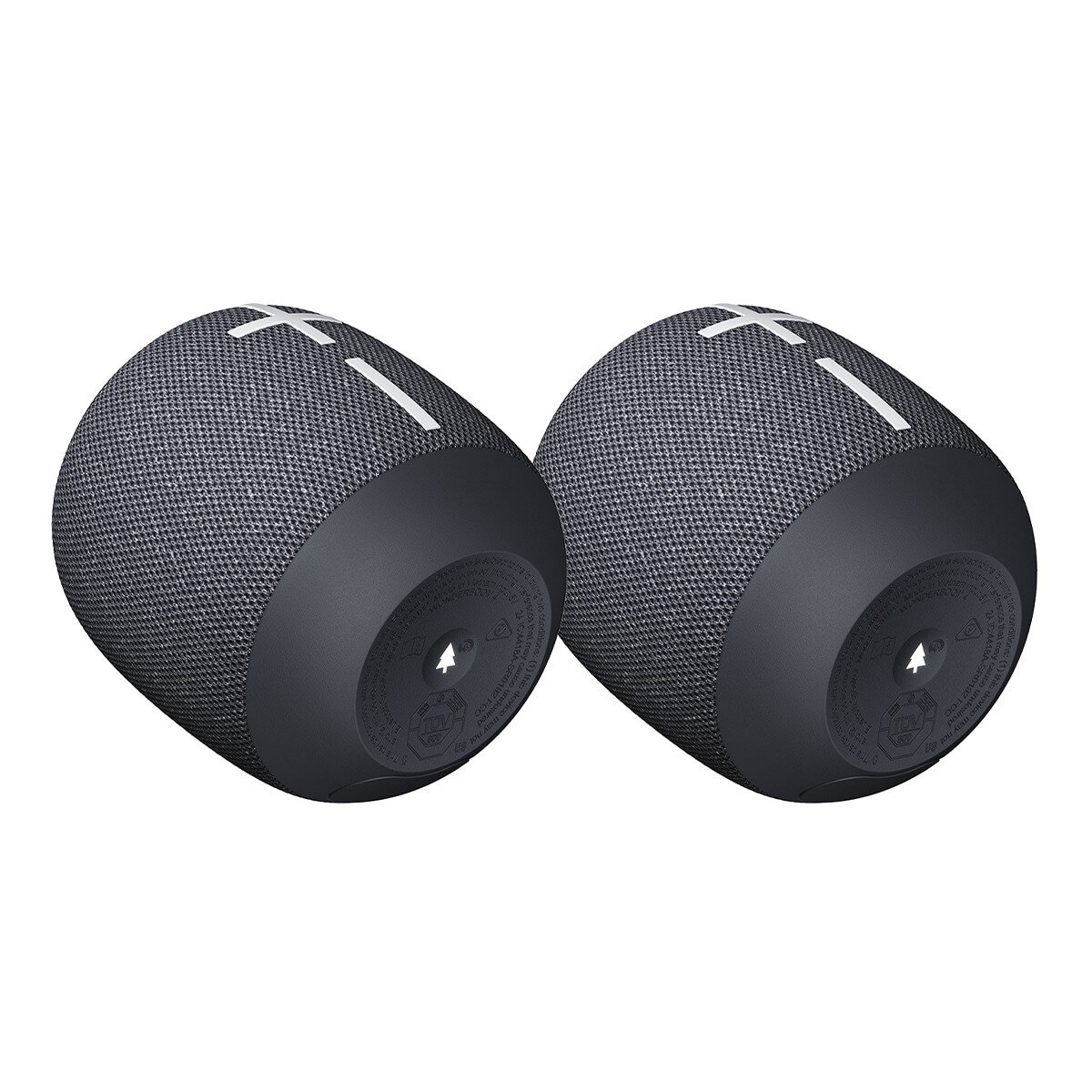 Ultimate Ears WONDERBOOM 4 防水無線藍牙喇叭 黑色 2入組