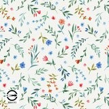 Caliphil 雲朵雙人床包兩用被四件組 152公分 X 190公分 莉莉花園