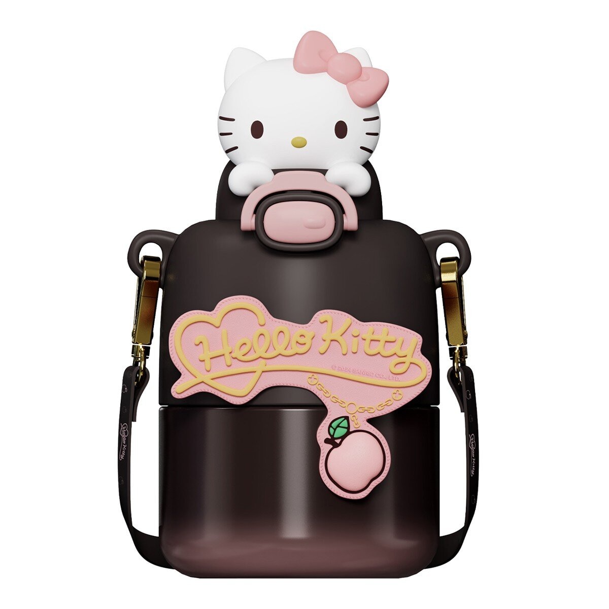 三麗鷗 兒童不鏽鋼保冷保溫瓶 430毫升 Hello Kitty