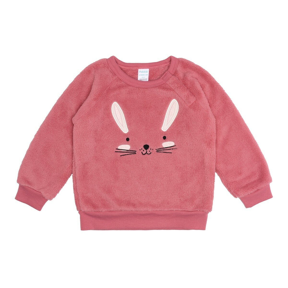 Pekkle 嬰兒秋冬服飾四件套組 兔子