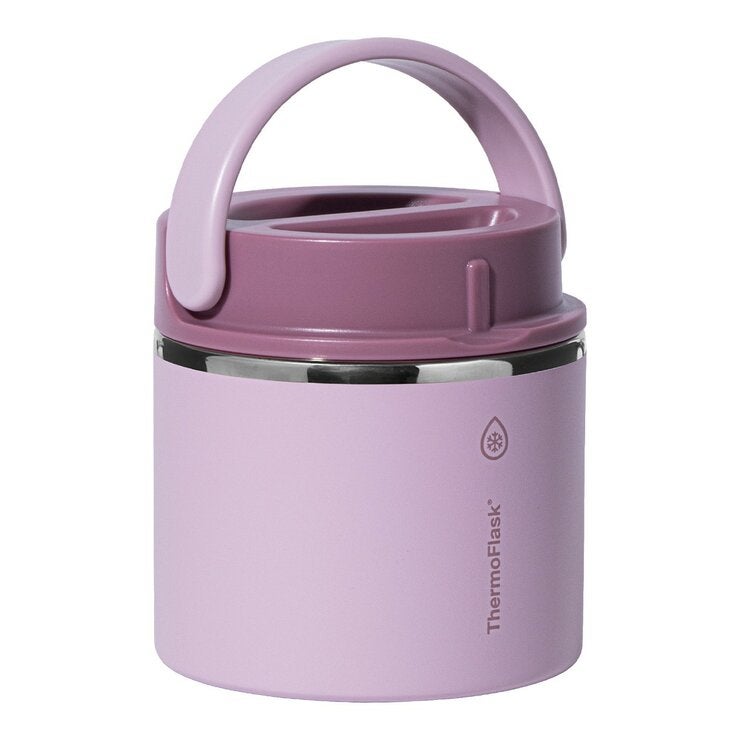 ThermoFlask 不鏽鋼真空食物燜燒罐 591毫升 X 2件組 淡粉+淡紫 ThermoFlask 不鏽鋼真空食物燜燒罐 591毫升 X 2件組 淡粉+淡紫