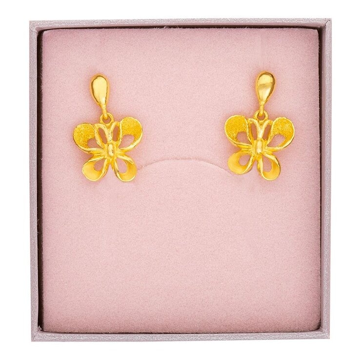 24K黃金耳環 99厘