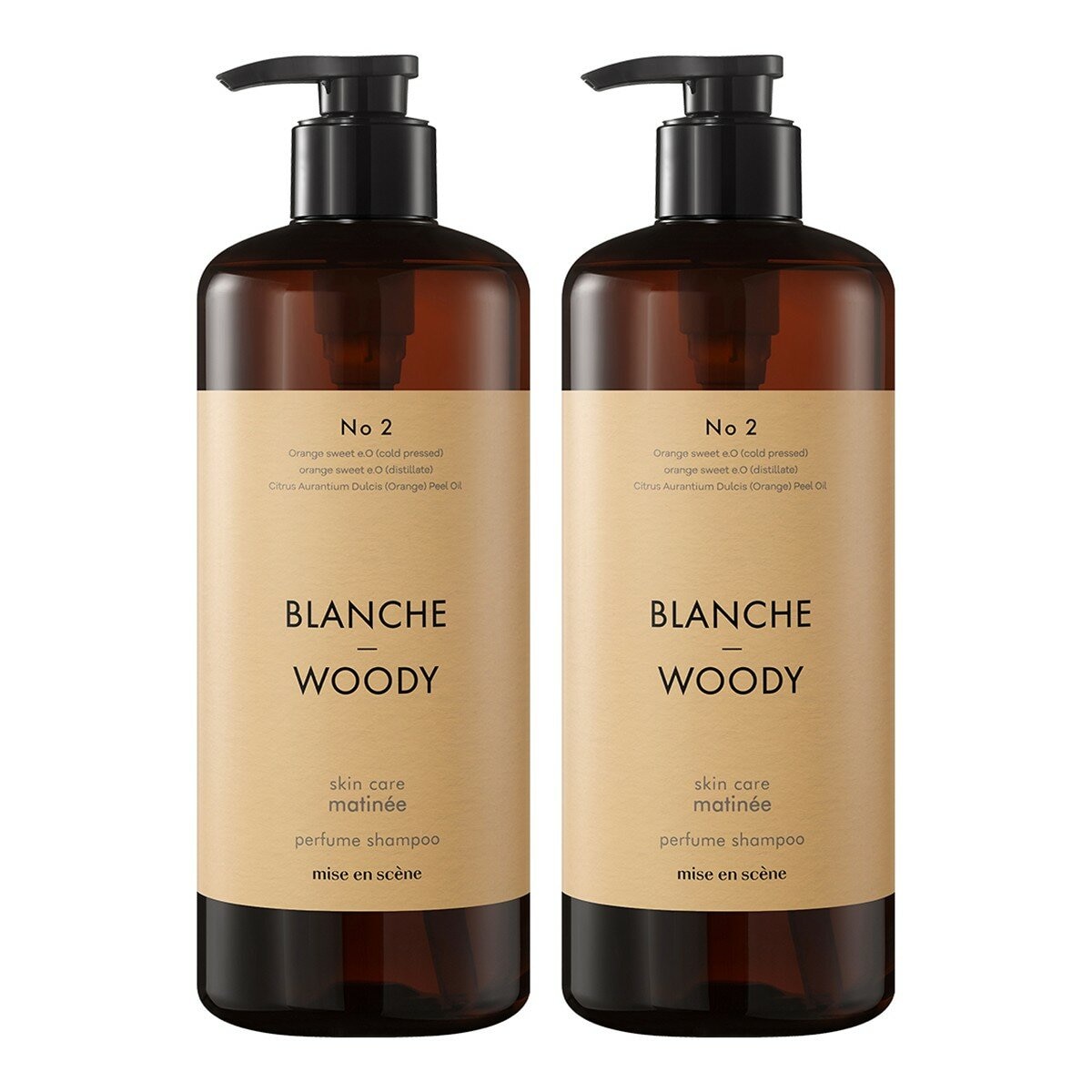 魅尚萱 髮肌賦活香氛洗髮精 純淨木質香 900毫升 X 2入