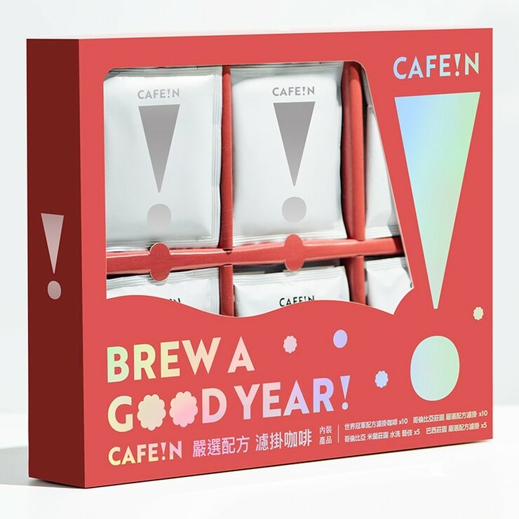 硬咖啡 嚴選配方濾掛咖啡禮盒 10公克 X 30入