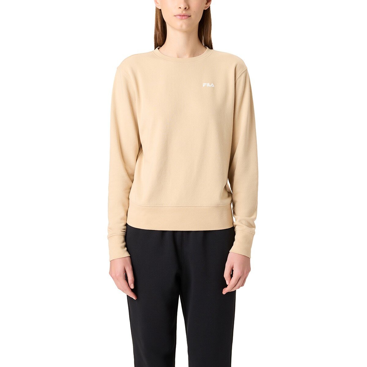 Fila 女圓領長袖上衣