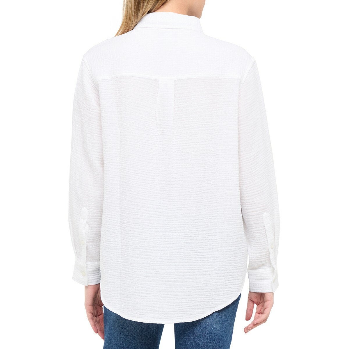 GAP 女長袖襯衫 白 GAP 女長袖襯衫 白