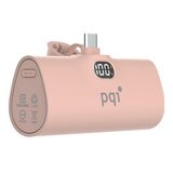 PQI USB-C 20W 快充口袋行動電源 PD05 兩入組 粉紅色