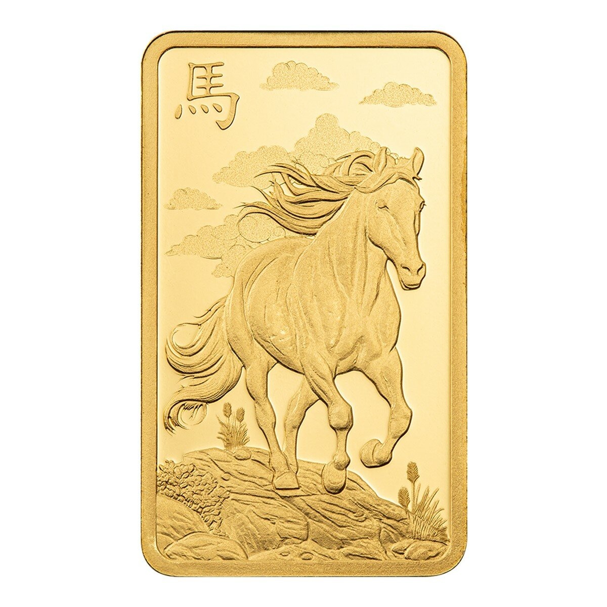 PAMP 馬年彌月 黃金條塊 999.9純金 5公克
