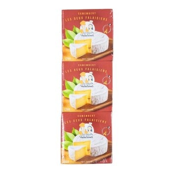 Les Deux Falaisiens 貝樂康門貝爾乾酪 125公克 X 3入