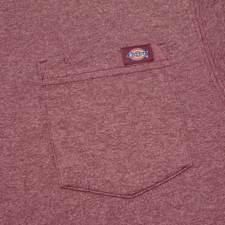Dickies 男厚磅長袖上衣 紅