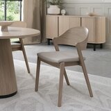 Bentley Designs Vega Scandi 橡木 & 胡椒色 餐桌椅五件組