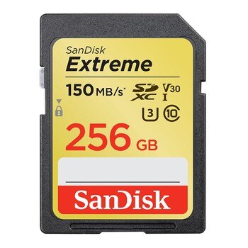 SanDisk Extreme 256GB SDXC 記憶卡