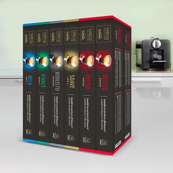 Caffitaly 120 顆膠囊咖啡組 (適用Nespresso咖啡機) Caffitaly 120 顆膠囊咖啡組 (適用Nespresso咖啡機)