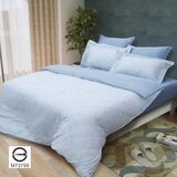 CASA 100%萊賽爾兩用被床包枕套六件組 夕蘭藍 雙人
