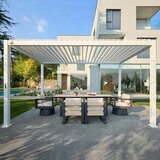 Mirador 111DA 8.8呎 X 14.4呎 戶外遮陽亭 白色 Mirador 111DA 8.8呎 X 14.4呎 戶外遮陽亭 白色